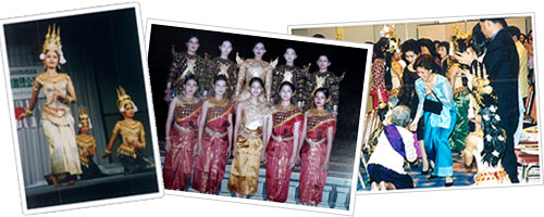 カンボジア王立舞踏団講演（アプサラダンス天女の舞）